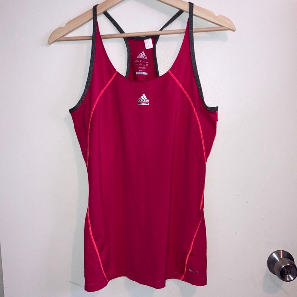 ADIDAS workout tank, in like-new condition. Very light weight with climalite.